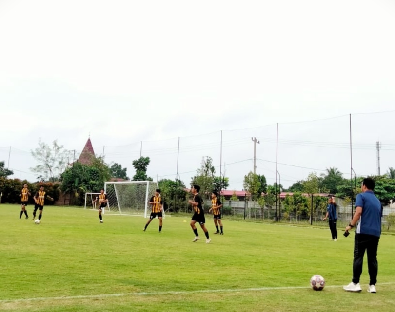 Persiapan Liga 3, PS Duri Gelar Ujicoba dengan Akademi Tiga Naga
