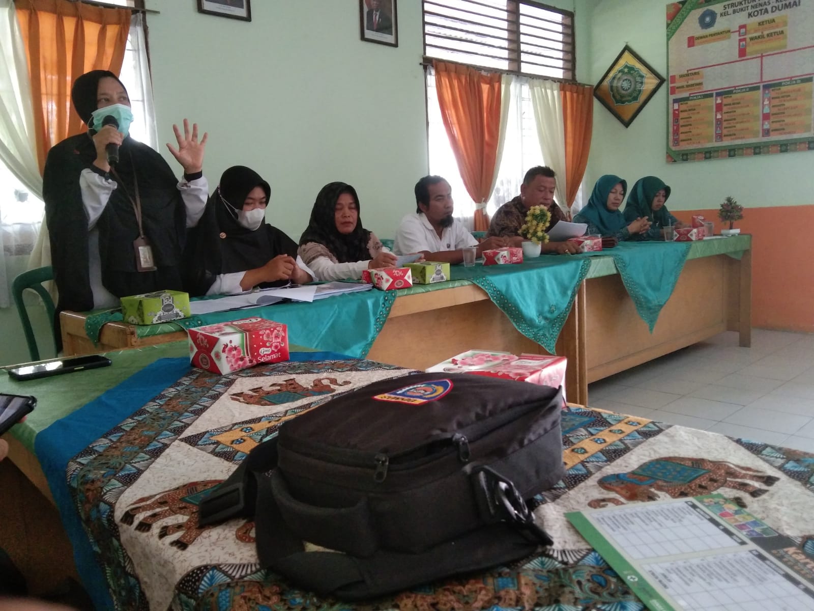 Serda Roni Sandra Menghadiri Rapat Perlombaan PHBS