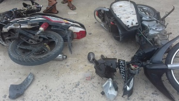 Heboh...!!! Diduga Oknum Polisi di Siak Tabrak Lari Balita
