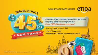 Etiqa Insurance Singapura Keempat Kalinya Jadi Asuransi Perjalanan Resmi di Pameran NATAS Travel Fair 2025