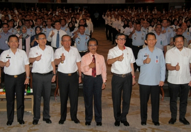 Ketua DPRD Kepri Dampingi Menkum dan HAM