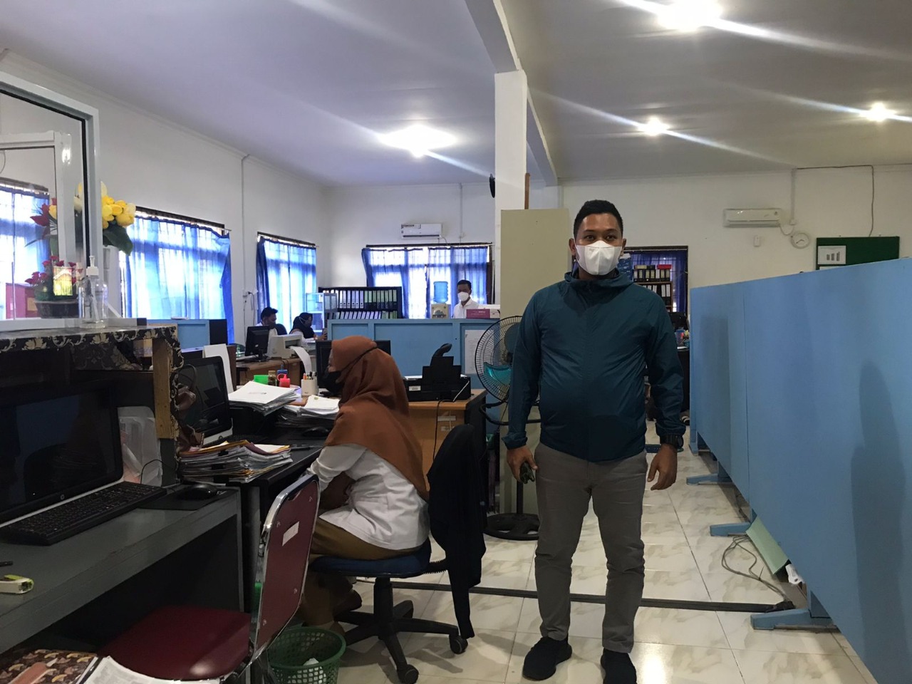 Wabup Lingga Sidak ke Beberapa Kantor OPD