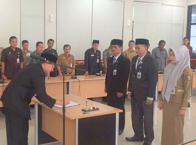 Zafnil Helmi Sah Nahkodai Bappeda Litbang Kuansing