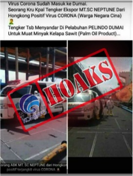 Hoax Virus Corona, Hebohkan Warga Dumai