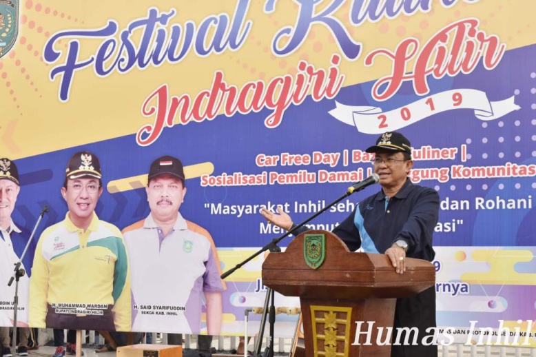 Bupati Inhil Sambut Baik Gelaran Festival Kuliner 2019