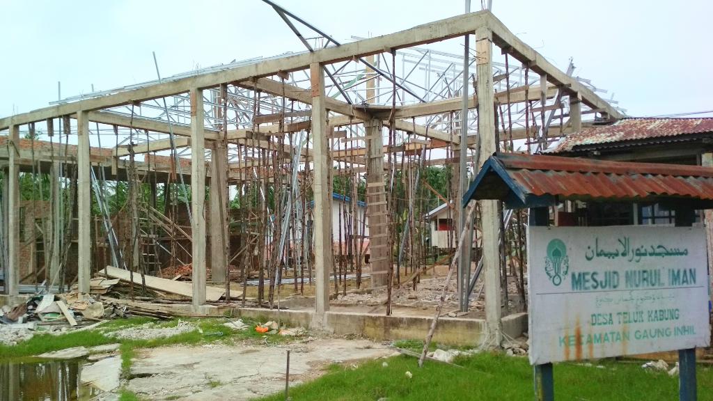 Rumah Ibadah yang Dulu Roboh Kini Berdiri Kokoh