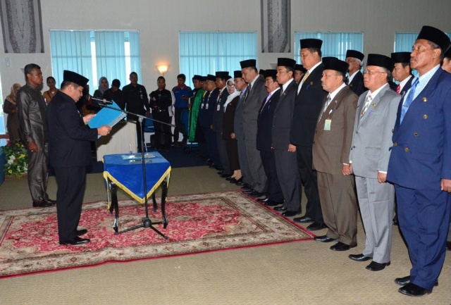 Bupati Amril Lantik 30 Pejabat Pimpinan Tinggi Pratama, Berikut Nama-namanya