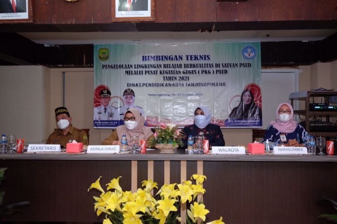 Disdik Tanjung Pinang Gelar Bimtek