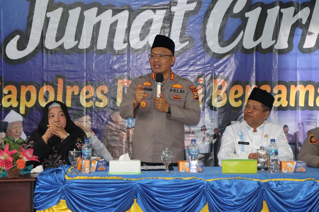 Kapolres Dengarkan Curhat Warga Dumai Timur