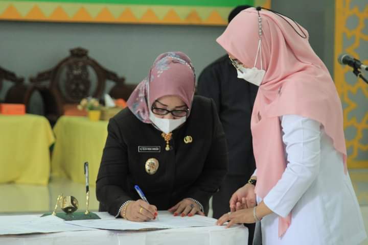 Wabup Labuhanbatu Lantik 37 Pejabat Baru