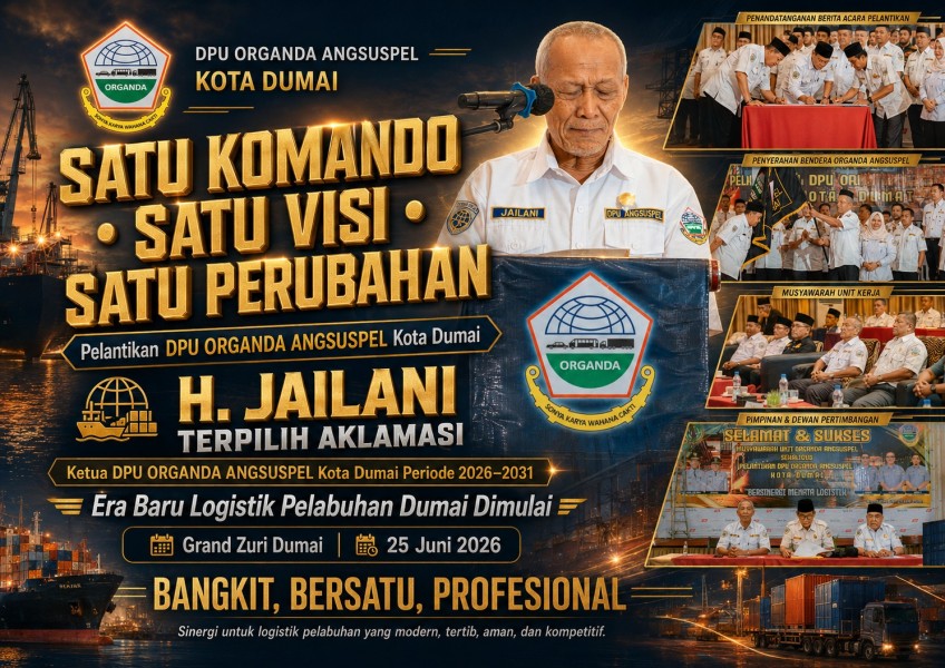 Harga Spare Part Truk Naik hingga 40 Persen, ORGANDA ANGSUSPEL Dumai Minta Penyesuaian Tarif Angkutan Pelabuhan