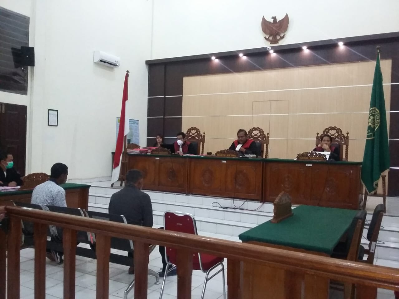 Terkuak !!!! Sidang Pemalsuan Tanah Di Sinaboi, Hakim Sebut Pengacara Terdakwa Tak Serius