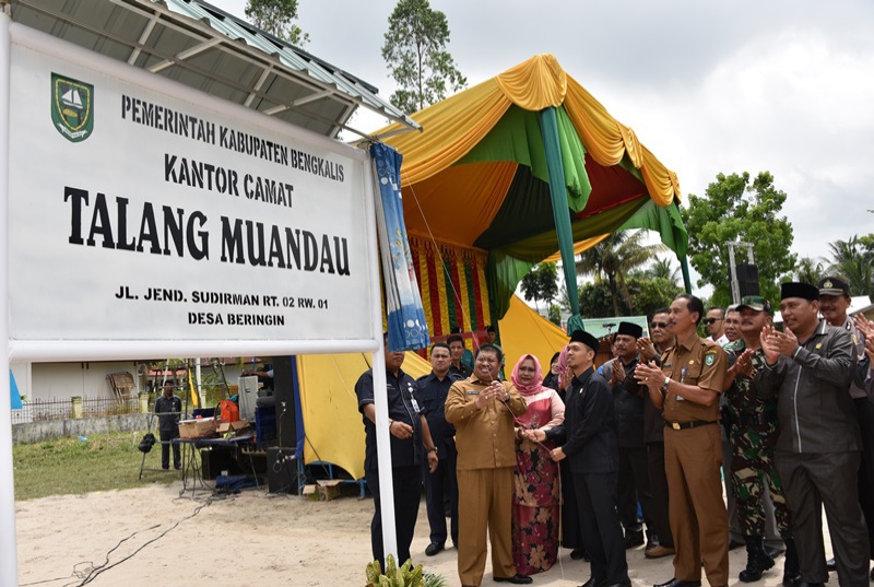 Usia 6 Bulan Kurang 5 Hari, Talang Muandau Gelar Syukuran