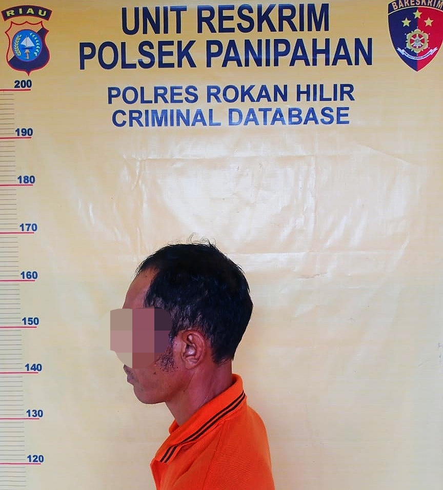 Tim Reskrim Polsek Panipahan Amankan Seorang Pria Diduga Menganiaya Korban Dengan Sajam 