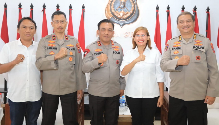 Kapolda Sumut Dukung SMSI Gelar Ekspedisi Geopark Kaldera Toba Sempena HPN 2023