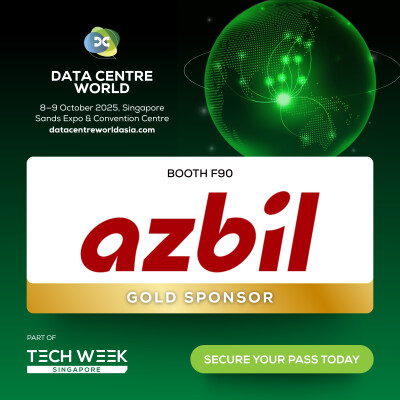 Azbil to Showcase Tech-Driven Solutions as Gold Sponsor  at Data Centre World Asia 2025