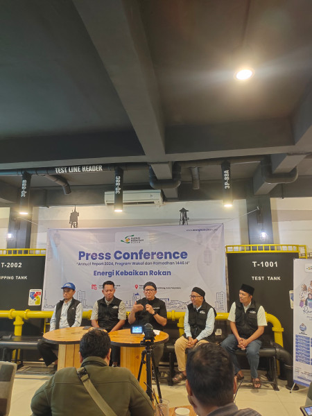 Yayasan Energi Kebaikan Rokan Gelar Pers Conference di Pekanbaru, Perkenalkan Program Ramadhan 2025
