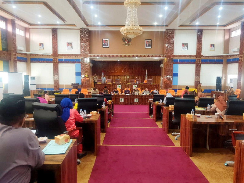 Tim Banggar DPRD Rohil Bahas Realisasi APBD Bersama TAPD dan OPD