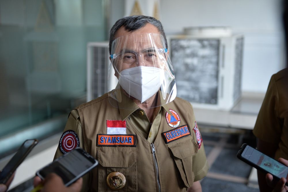 Gubernur Optimis Target 70 Persen Vaksinasi di Riau Tercapai Akhir 2021