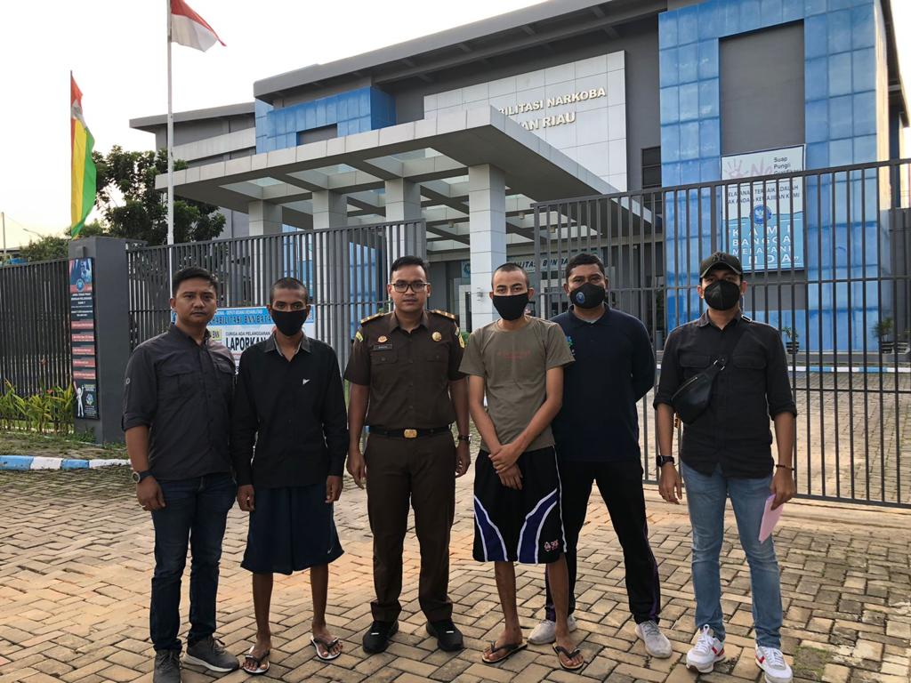 Dua Remaja Pelaku Tindak Pidana Narkorika Jenis Sabu Dibawa Rehabilitasi di Batam
