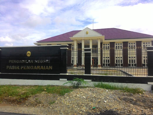 Meski Belum Diresmikan Gedung PN Pasirpengaraian Telah Berfungsi