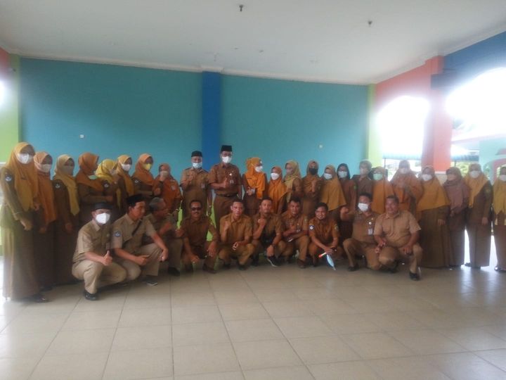 SMPN 1 Tanjungpinang Gelar Halal Bihalal di Hari Pertama Masuk Sekolah
