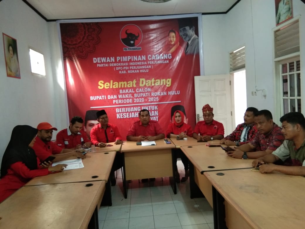 PDIP Rohul Buka Penjaringan Bacalon Bupati