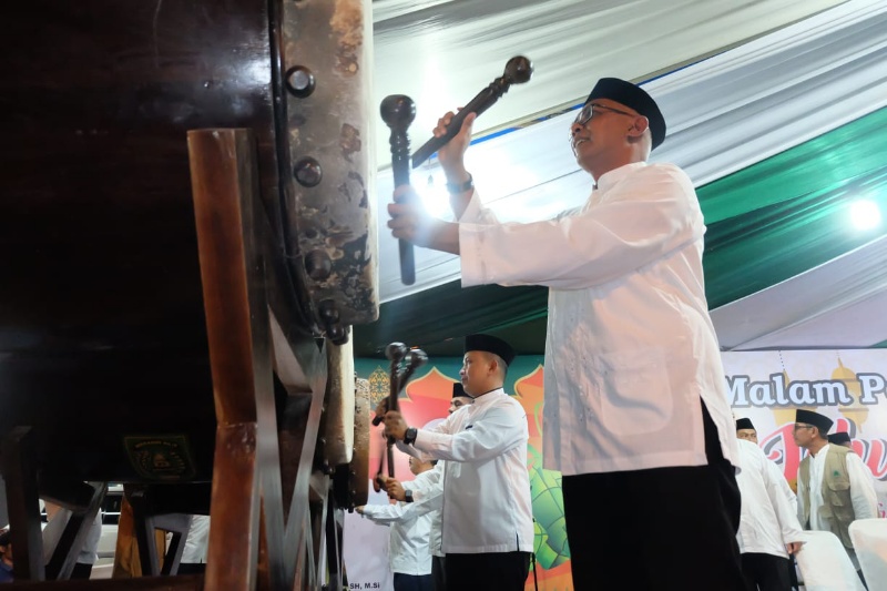 Pjs Bupati Inhil Buka Pawai Takbir Idul Fitri 1439 H