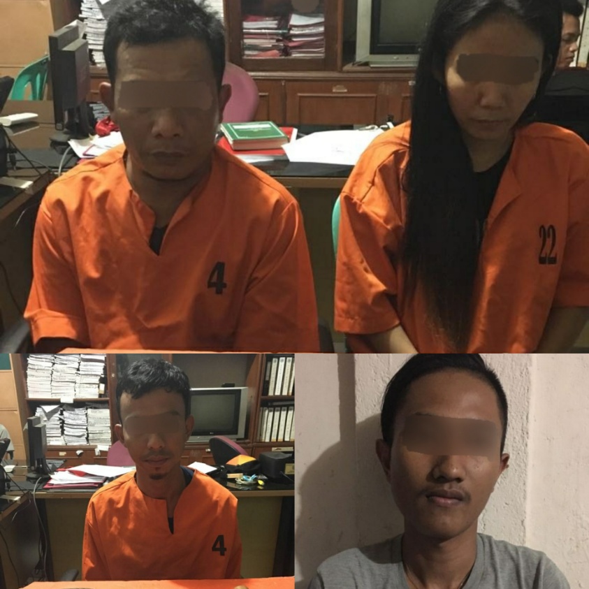 4 Pelaku Narkoba Diciduk Polisi