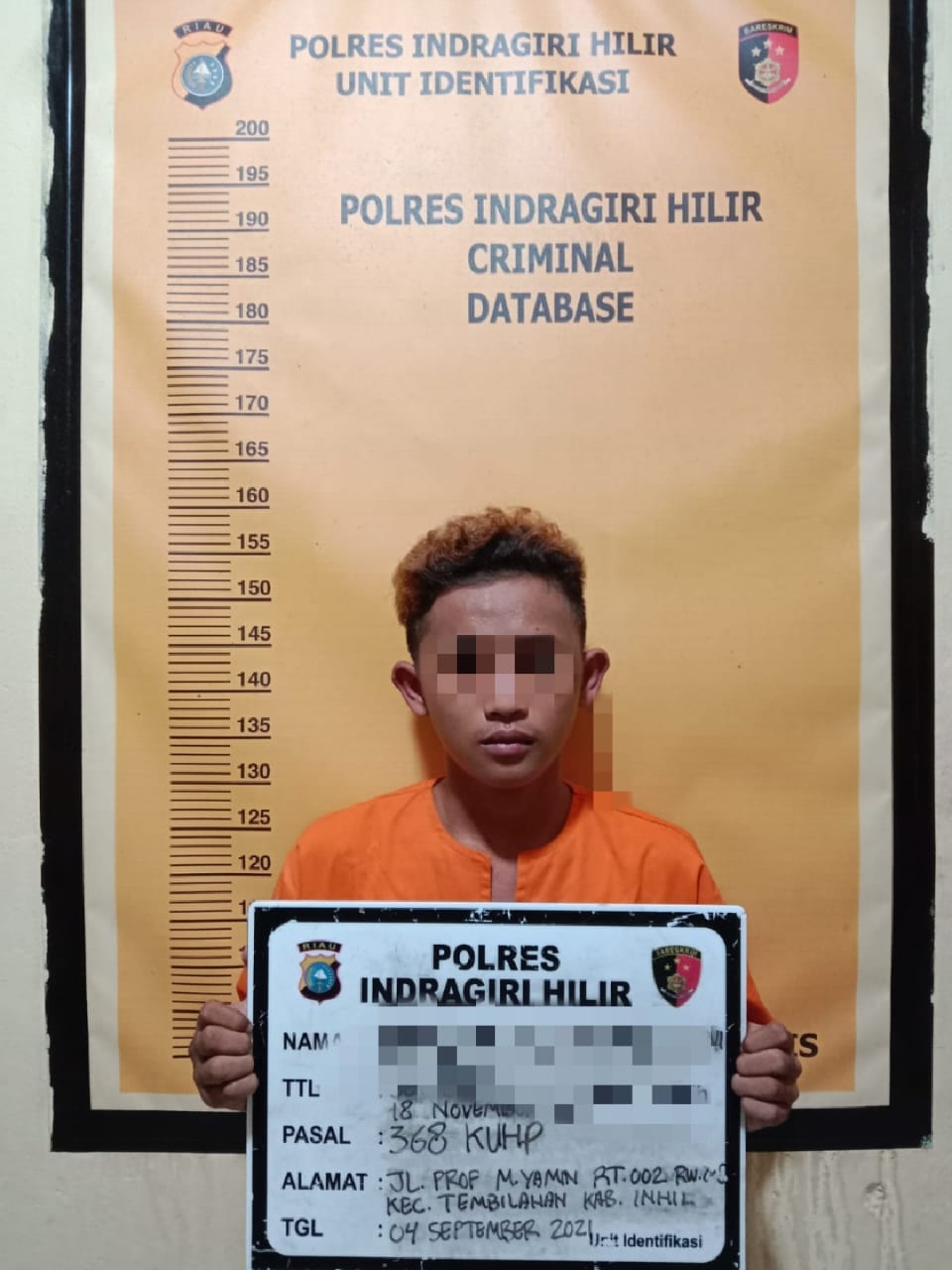 Remaja yang Memeras Pria Setengah Abad ini Berhasil Diamankan