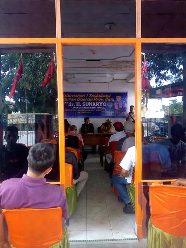Sunaryo Bersilaturahmi Dengan Pengurus PAC PP Dumai Timur Yang Baru Beserta Kadernya