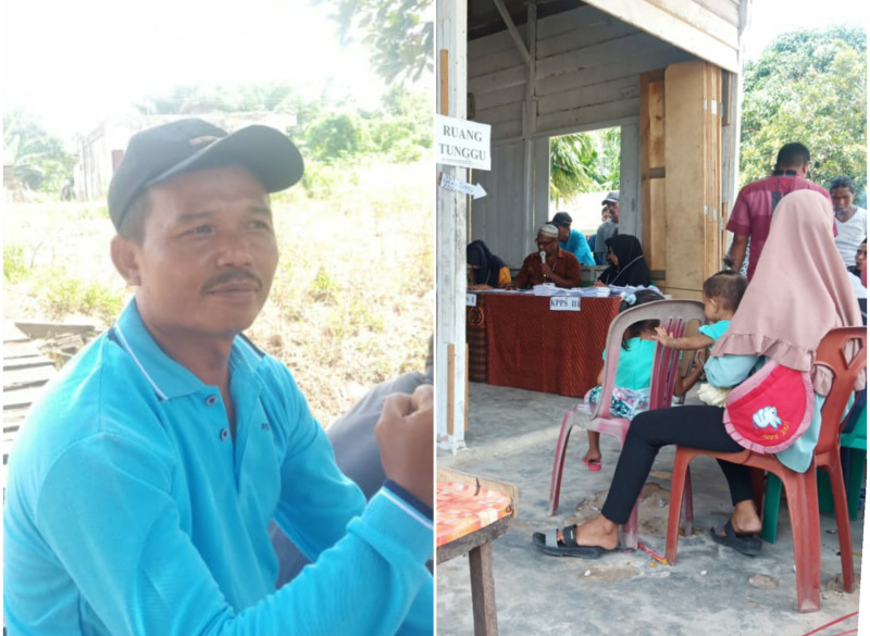 Pemilu di RT 01 Teluk Makmur Berjalan Tertib