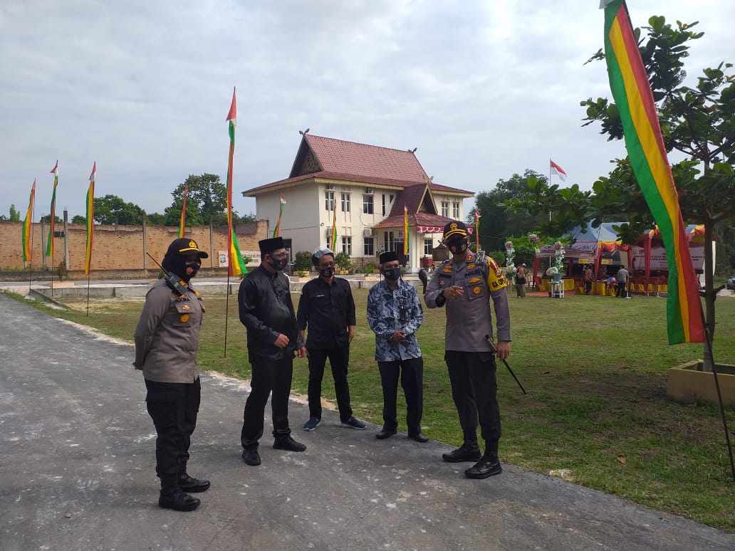 Kapolres Dumai Cek Kesiapan Personil di Kantor KPU