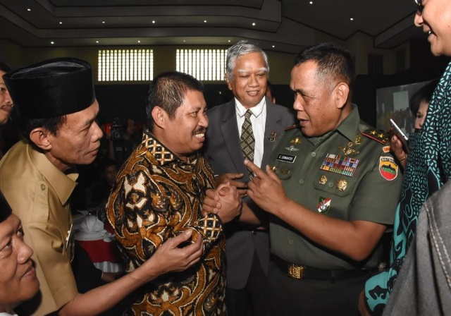 Bupati Bengkalis Hadiri Pisah Sambut Pangdam I/BB di Medan