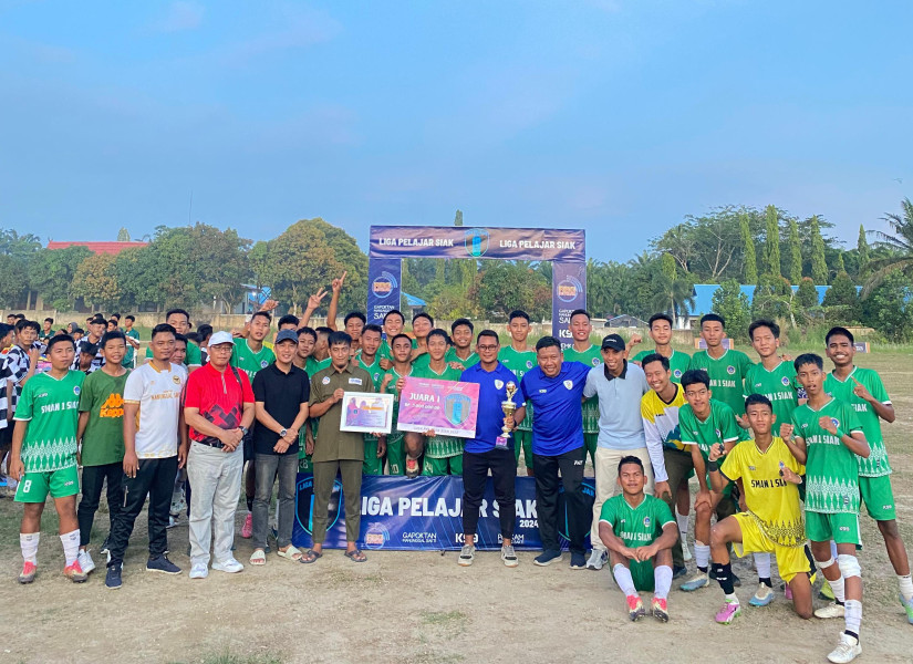 SMAN 1 Siak Juara Liga Pelajar Siak 2024