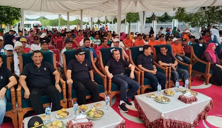 Gebernur Riau Resmikan Hutan Kota di Rohul