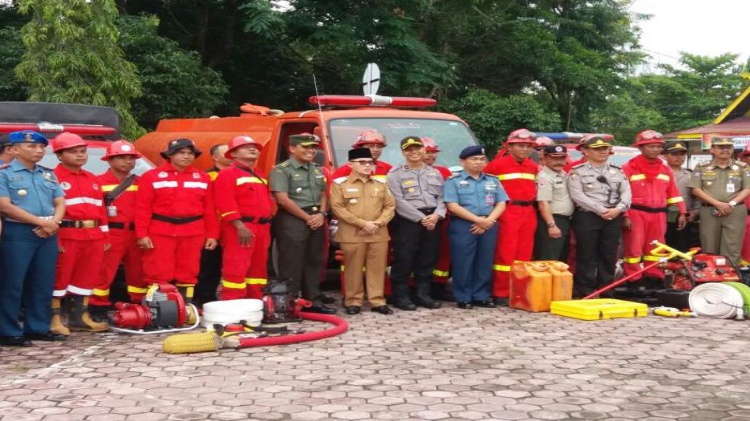 Walikota Dumai Pimpin Apel Siaga Karlahut