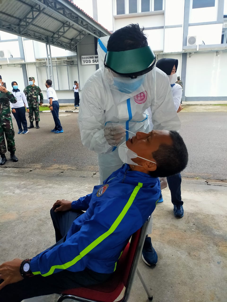 Pasca Libur Bersama Idul Fitri 1442 H, Lantamal IV Laksanakan Rapid Test Antigen