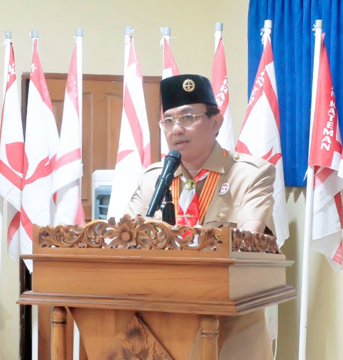 Wardan Buka Muscab XI DKC Kwarcab 04.02 Gerakan Pramuka Inhil