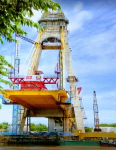Uji Kelayakan Beban Jembatan Siak IV Dijadwalkan Awal Februari 2019