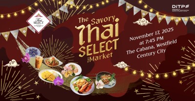 “THAI SELECT FESTIVAL” Hadirkan Cita Rasa Asli Thailand ke Los Angeles