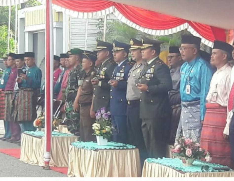 Dandim 0320/Dumai Hadiri Upacara Hari Lahir Pancasila