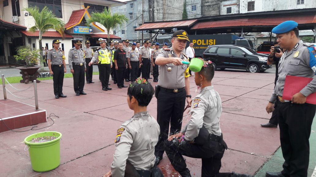 AKBP Christian Rony Sambut Baik Bergabungnya Sejumlah Bintara Remaja di Polres Inhil
