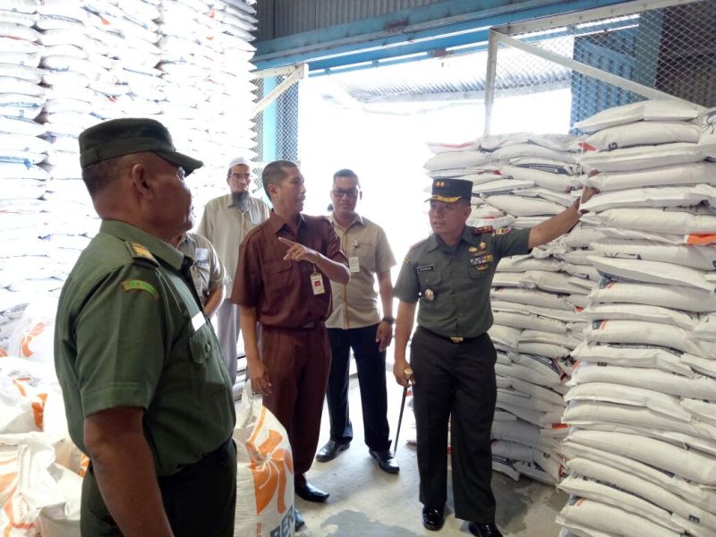 Dandim 0320/Dumai Gelar Silaturrahmi dengan Kepala Sub Divre Bulog Dumai