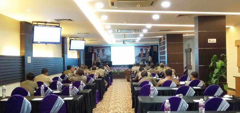 Satpol PP Kepri Gelar Pemantapan Kinerja Keamanan Linmas