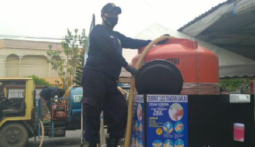 Area Pasar Tembilahan Telah Mematuhi Protokol Kesehatan