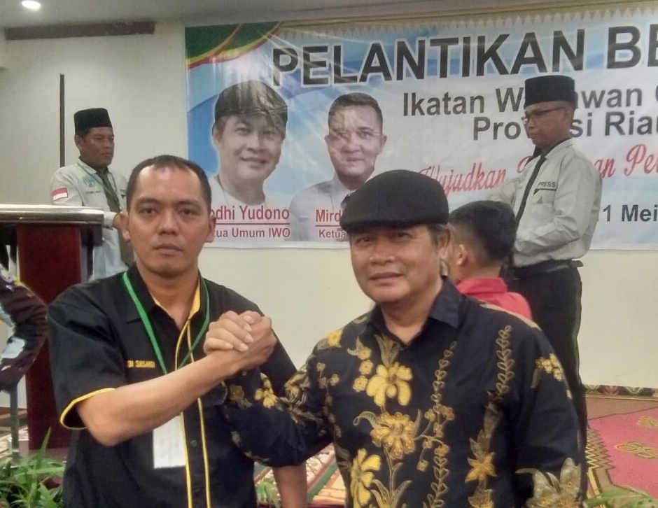 Muridi Susandi Pimpin IWO Kabupaten Inhil 5 Tahun Kedepan.