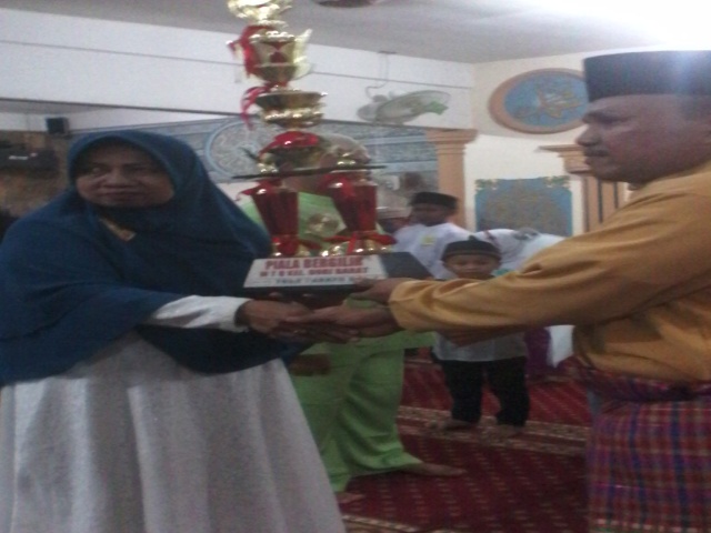 Malam Penutupan MTQ Tingkat Kelurahan Duri Barat