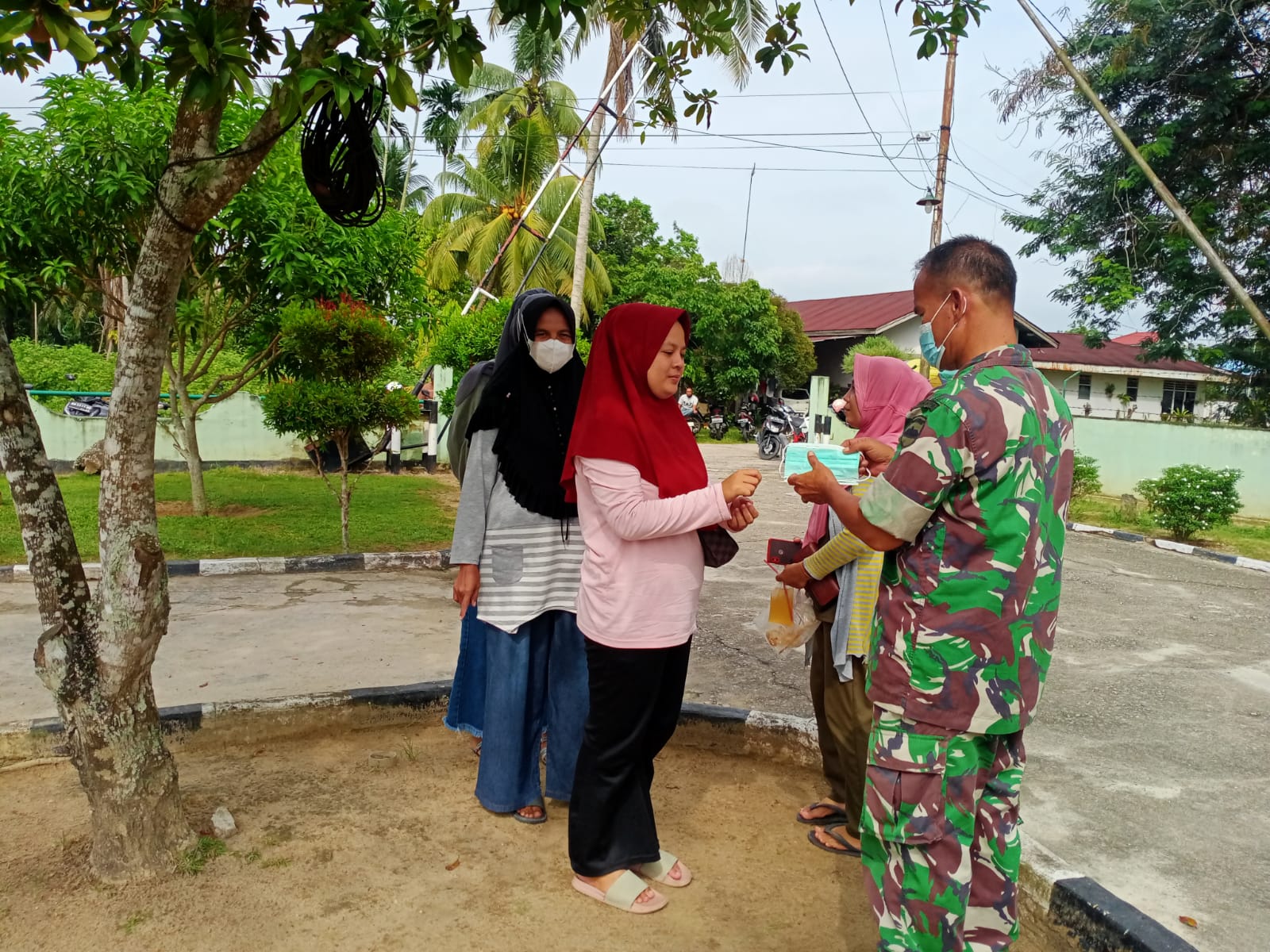 Pelda Sembiring Lakukan Sosialisasi Pencegahan Covid-19