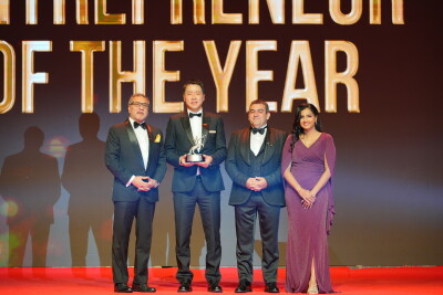 Ren Li dari Letright Industrial Corporation Raih Penghargaan ‘Entrepreneur of the Year’ di ACES Awards 2025